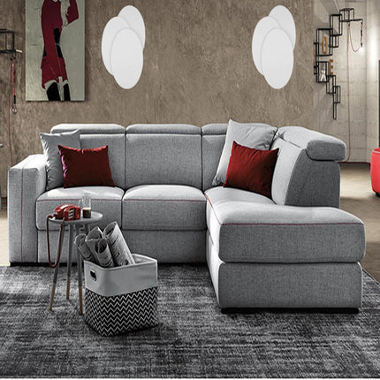 Applique a led ovale con 3 ovali 12 watt lampada a parete lumetto lume da comodino moderno abat jour luce bianca 6500k calda 3000k naturale 4000k - enzoled