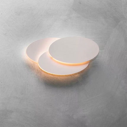 Applique a led ovale con 3 ovali 12 watt lampada a parete lumetto lume da comodino moderno abat jour luce bianca 6500k calda 3000k naturale 4000k - enzoled