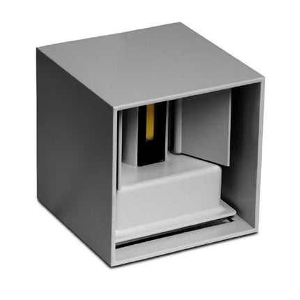 Applique da parete LED COB 12 watt per esterno impermeabile IP55 luce fredda calda naturale 6000k 3000k 4000k lampada doppia emissione luminosa UP & DOWN - enzoled