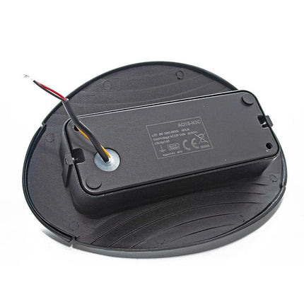 Applique a parete doppia emissione 6 watt a led lampada da muro ovale 3 modalità di luce calda fredda e naturale ( - enzoled