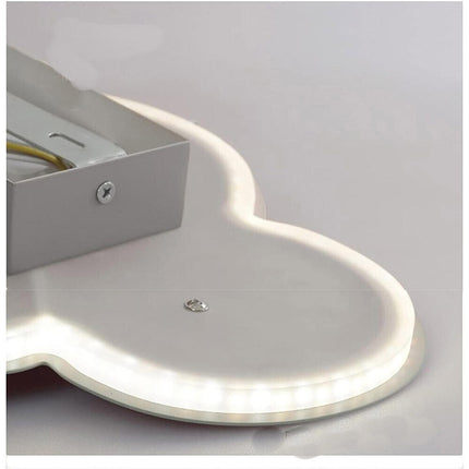 Applique a led a forma di nuvola lampada da parete 9 watt 3 colorazione di luce - enzoled