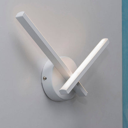 Applique a led a parete moderno 6 watt lampada da muro lumetto abat jour bianca luce fredda 6500k calda 3000k naturale 4000k - enzoled