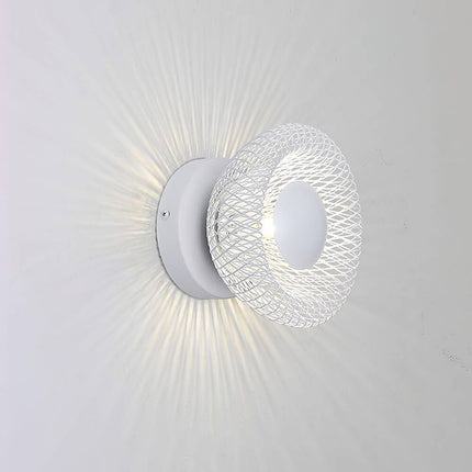 Applique a parete in stile industrial lampada da muro decorativa in metallo per camera da letto soggiorno attacco G9 - enzoled