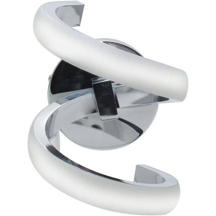 Applique a parete stilizzato 9 watt lampada da muro spirale 3 colorazione di luce memorizzabili - enzoled