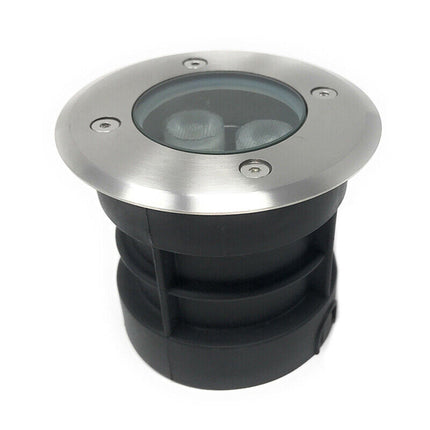 Faretto ad incasso calpestabile 3 led 3 watt segnapasso carrabile luce fredda 6500k calda 3000k naturale 4000k IP67 - enzoled