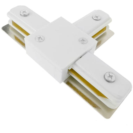 Connettore giunto a T per binario elettrificato monofase guida giunzione per staffa trak connessione doppio contatto - enzoled