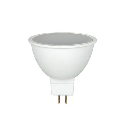 Faretto a led 6 watt gu5.3 lampada lampadina mr16 rispiamo energetico 12 volt faretti illuminazione casa ufficio negozio - enzoled