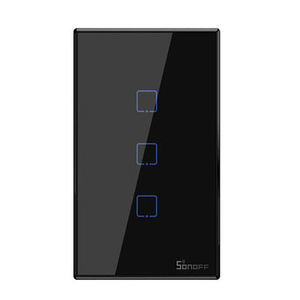 Interruttore Son/Off smart 3 canale controller da remoto wireless wifi placca touch domotica - enzoled