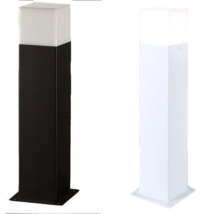 Lampione da giardino per esterno in alluminio attacco E27 lampada da terra lampioncino per vialetti IP44 - enzoled