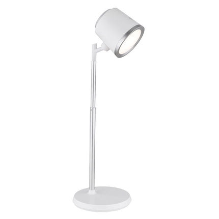 Lampada doppio uso da scrivania e applique a led 6 watt touch 2 riflettore dimmerabile 3 colorazioni - enzoled