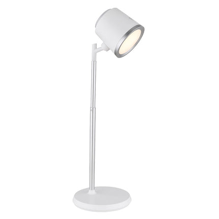 Lampada doppio uso da scrivania e applique a led 6 watt touch 2 riflettore dimmerabile 3 colorazioni - enzoled