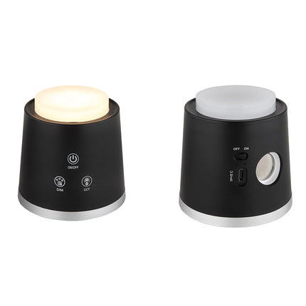 Lampada doppio uso da scrivania e applique a led 6 watt touch 2 riflettore dimmerabile 3 colorazioni - enzoled