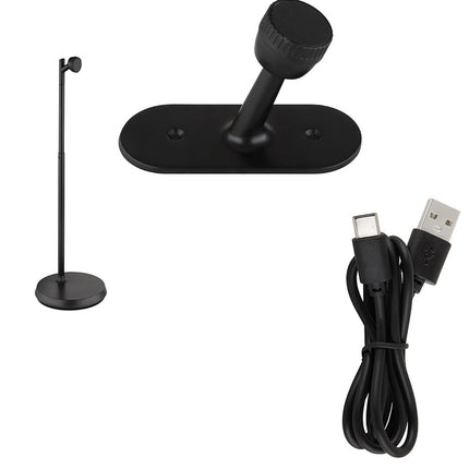 Lampada doppio uso da scrivania e applique a led 6 watt touch 2 riflettore dimmerabile 3 colorazioni - enzoled