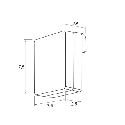 Lampada a led per specchio da bagno 4,5 watt applique moderno a luce naturale 4000k - enzoled