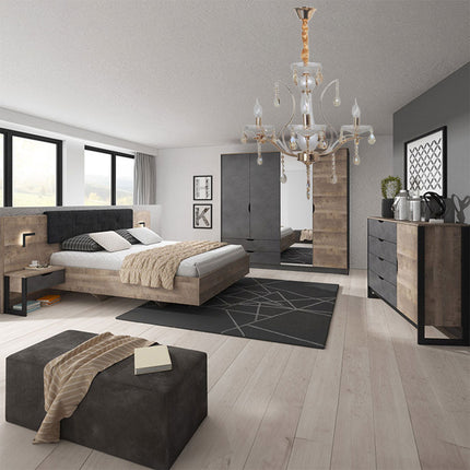 Lampadario da soffitto a3 5 e 8 bracci a sospensione bianco perlato e oro con cristalli pendenti retrò classico attacco e14 - enzoled