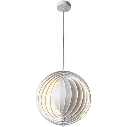 Lampadario a sospensione decorativo lampada in 3d in metallo attacco e27 arredo casa cucina soggiorno camera - enzoled