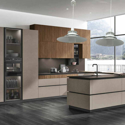 Lampadario a sospensione industriale E27 lampada pendente vintage bianco metallo e vetro cucina - enzoled