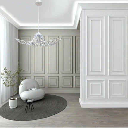 Lampadario a cappello con paralume in metallo E27 lampada decorativa contemporanea - enzoled