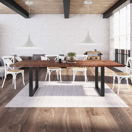 Lampadario a sospensione stile contemporaneo nordico attacco E27 in metallo luce da tavolo cucina - enzoled