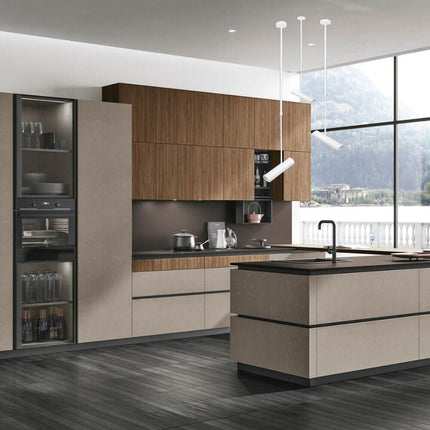 Lampadario portafaretto pendente a sospensione GU10 lampada a cilindro con asta regolabile per cucina isola decorativo - enzoled