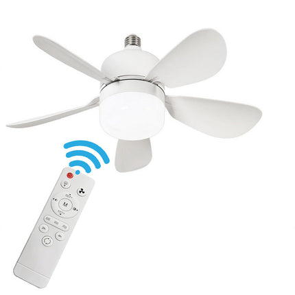 Lampadina E27 a led 19 watt tecnologia CCT 3 colorazioni di luce lampada ventilatore da 9 watt con telecomando 3 velocità - enzoled