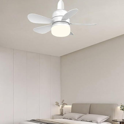 Lampadina E27 a led 19 watt tecnologia CCT 3 colorazioni di luce lampada ventilatore da 9 watt con telecomando 3 velocità - enzoled