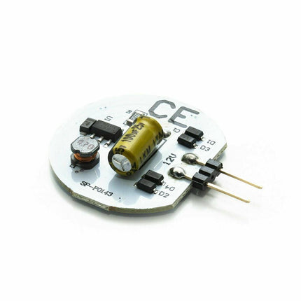 Set 4 Lampadina tonda a piastra 12 led g4 2 watt lampada slim tonda luce fredda 6500k calda 3000k naturale 4000k - enzoled