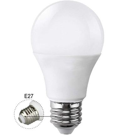 Lampadina a led 15 watt a70 attacco e27 a sfera luce fredda 6500k calda 3000k naturale 4000k - enzoled