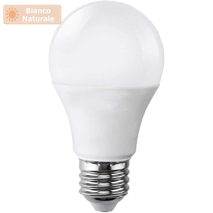 Lampadina a led 15 watt a70 attacco e27 a sfera luce fredda 6500k calda 3000k naturale 4000k - enzoled