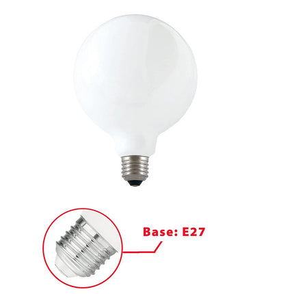 Lampadina a led 24 watt globo G125 E27 a sfera luce fredda 6500k calda 3000k naturale 4000k - enzoled