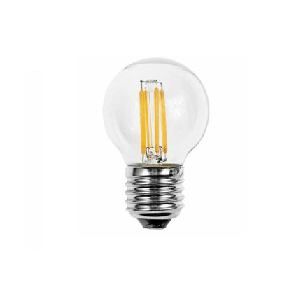 Lampadina led a filamento 4 watt g45 attacco e27 sfera in vetro luce fredda 6500k calda 3000k naturale 4000k - enzoled