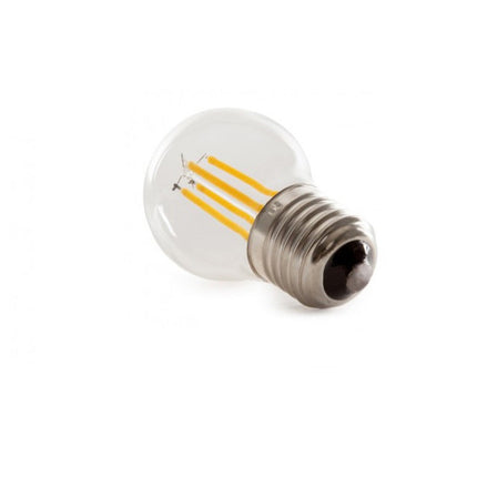 Lampadina led a filamento 4 watt g45 attacco e27 sfera in vetro luce fredda 6500k calda 3000k naturale 4000k - enzoled