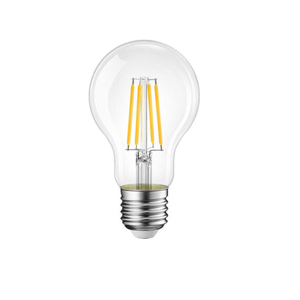 Lampadina led a filamento A60 8 watt sfera E27 luce fredda 6500k  calda 2700k naturale 4000k - enzoled