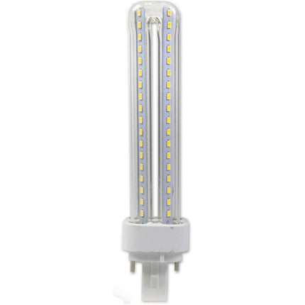Lampadina led tubolare attacco G24 15 Watt 2pin luce fredda 6500k calda 3000k naturale 4000k risparmio - enzoled