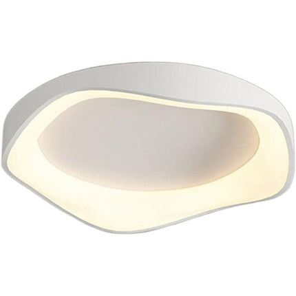 Plafoniera led a onda 38 watt ultra moderna tre colorazione di luce fredda 6500k calda 3000k naturale 4000k - enzoled
