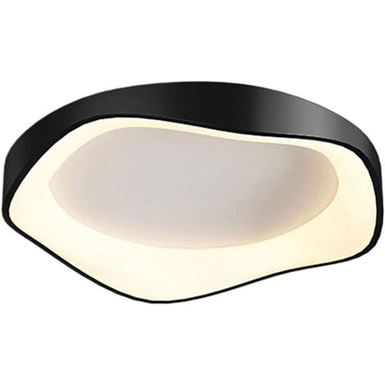 Plafoniera led a onda 38 watt ultra moderna tre colorazione di luce fredda 6500k calda 3000k naturale 4000k - enzoled