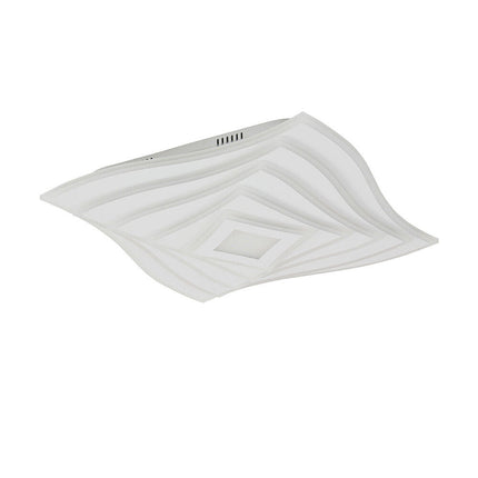 Lampadario da soffitto decorativo plafoniera led 75 watt cct tre tonalità di luce 6500k 3000k 4000k - enzoled