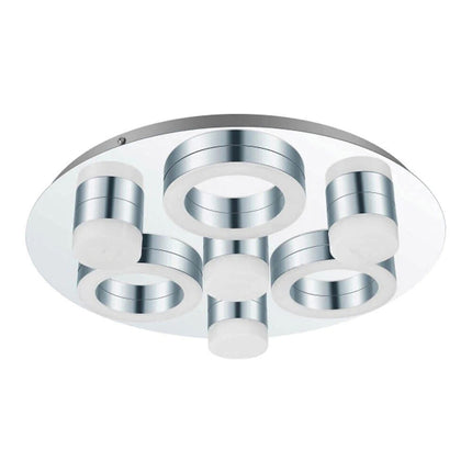 Plafoniera a led 33 watt lampadario da soffitto a 3 colorazione di luce a scelta lampada decorativa - enzoled
