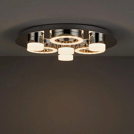 Plafoniera a led 33 watt lampadario da soffitto a 3 colorazione di luce a scelta lampada decorativa - enzoled