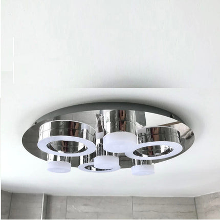 Plafoniera a led 33 watt lampadario da soffitto a 3 colorazione di luce a scelta lampada decorativa - enzoled