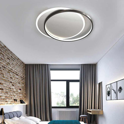 Plafoniera da soffitto tonda36 watt lampada dimmerabile tre colorazione di luce per camera da letto cucina - enzoled