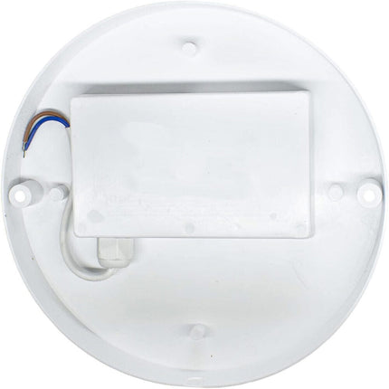 Plafoniera a led 18 watt rotonda da soffitto o parete esterno balcone terrazzo IP65 luce fredda 6500k calda 3000k naturale 4000k - enzoled