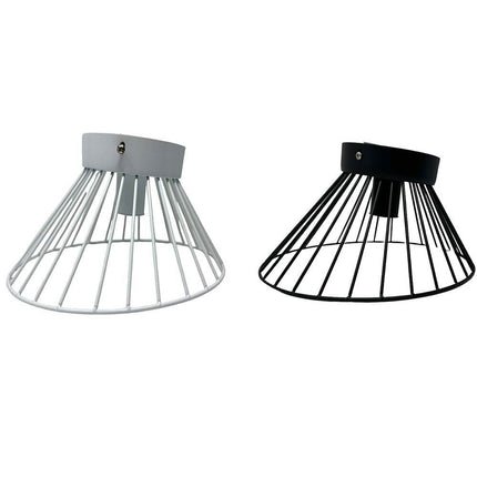 Plafoniera con paralume in metallo lampadario lampada decorativa contemporanea E27 casa - enzoled