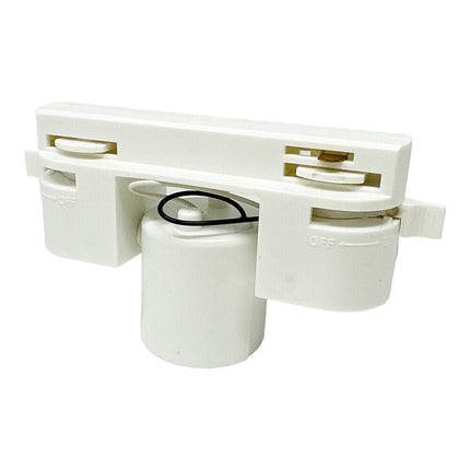 Portalampada per binario E27 adattatore monofase connettore per lampadine adattatore per pist - enzoled