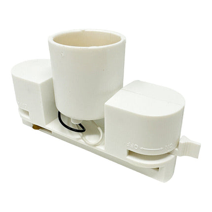 Portalampada per binario E27 adattatore monofase connettore per lampadine adattatore per pist - enzoled