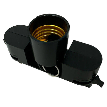 Portalampada per binario E27 adattatore monofase connettore per lampadine adattatore per pist - enzoled
