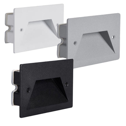 Faretto ad incasso per cassetta 503 segnapasso per esterno 3 watt tecnologia cct con switch IP65 - enzoled