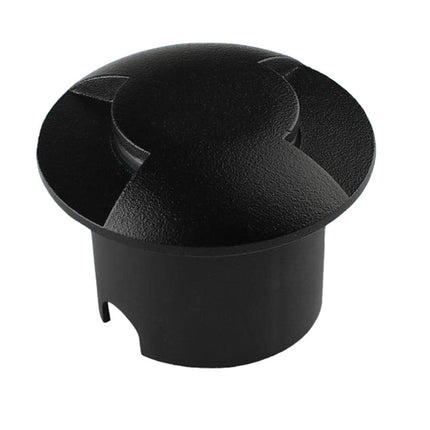 Faretto calpestabile a led 1 watt 2 fasci di luce lampada segnapassi carrabile per esterno vialetti giardino tenuta stagna IP67 luce fredda calda naturale - enzoled