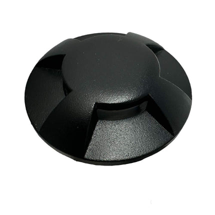 Faretto calpestabile a led 1 watt 3 fasci di luce lampada segnapassi carrabile per esterno vialetti giardino tenuta stagna IP67 luce fredda calda naturale - enzoled