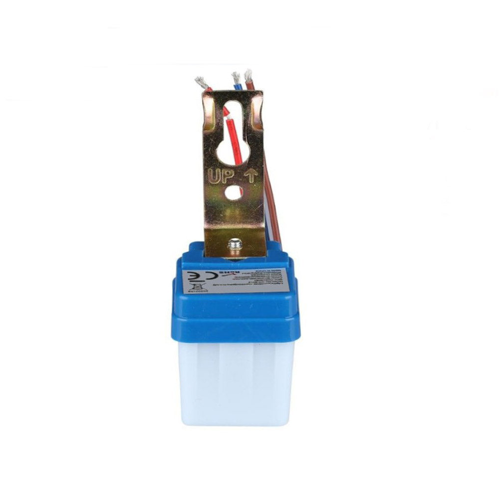 Sensore crepuscolare per lampade e faretti 6A per interno ed esterno protezione IP44 interruttore - enzoled